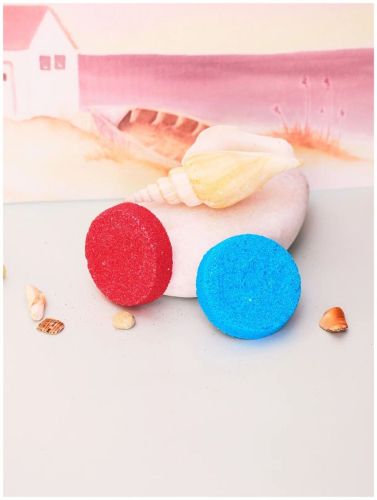 Цветные таблетки для принятия ванн Baffy Синий + Малиновый D0155-BС фото 6