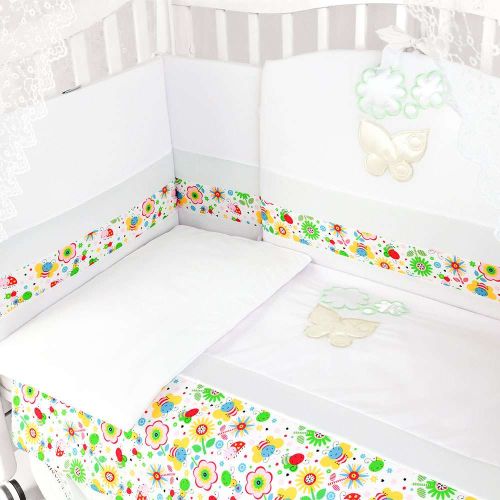 Комплект постельного белья Beatrice Bambini Unico Flower Campo (125х65) фото 3