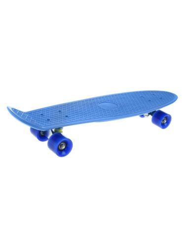 Скейтборд пенниборд X-Match 649104 пластик 65x18 см синий фото 2