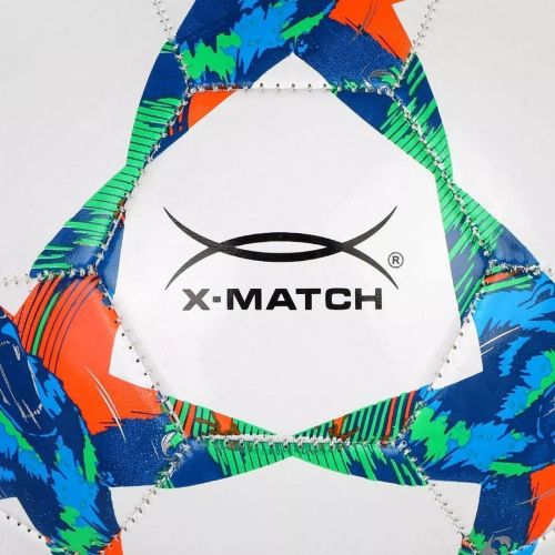 Мяч футбольный X-Match размер 5 покрышка 2 слоя PVC 56453 фото 3