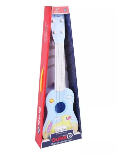 Детская игрушечная Гитара 4 струны 55 см в ассортименте 898-46 фото 3