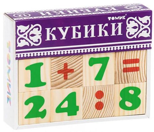 Кубики Томик Цифры 1111-3