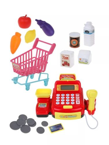 Игровой набор Супермаркет с продуктами и кассой Y3063557 фото 2