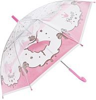Зонт детский прозрачный полуавтомат Mary Poppins Принцесса 48 см 53742