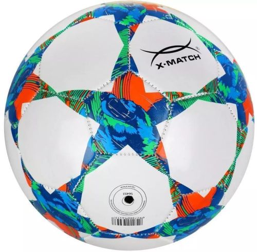 Мяч футбольный X-Match размер 5 покрышка 2 слоя PVC 56453 фото 2