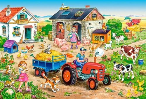 Пазл Castorland Life on the Farm (B-040193), 40 дет.
