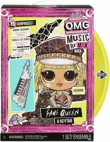 Кукла L.O.L. Surprise OMG Remix Rock Fame Queen 25 см 577607 фото 2