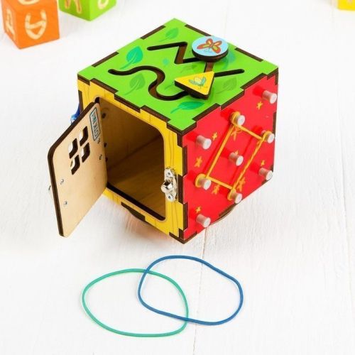 Развивающая игра Бизи-кубик фото 5