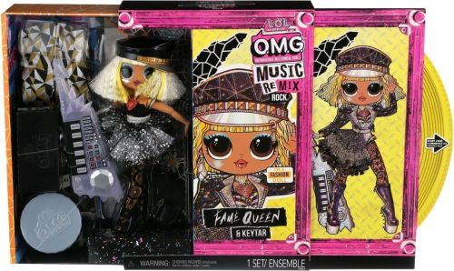 Кукла L.O.L. Surprise OMG Remix Rock Fame Queen 25 см 577607 фото 4
