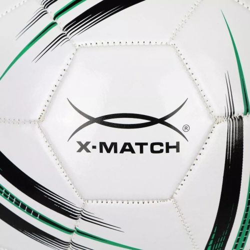 Мяч футбольный X-Match размер 5 покрышка 1 слой 1,6 мм PVC 56438 фото 3