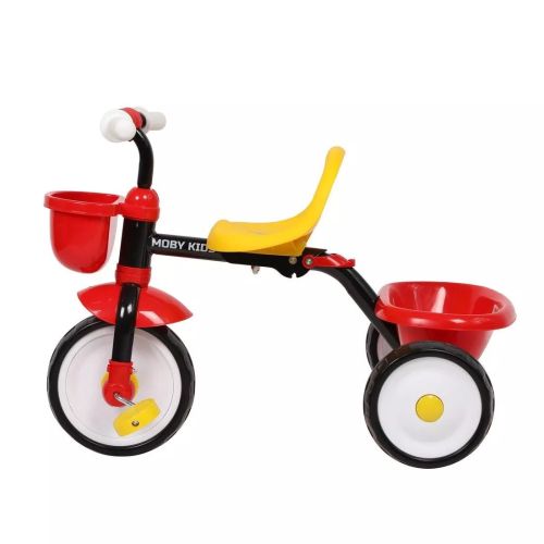 Складной трехколесный велосипед Moby Kids Primo Львенок фото 4