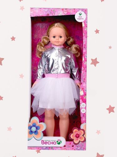 Большая интерактивная кукла 83 см Весна Снежана модница 2 с механизмом движения В4139/о фото 10