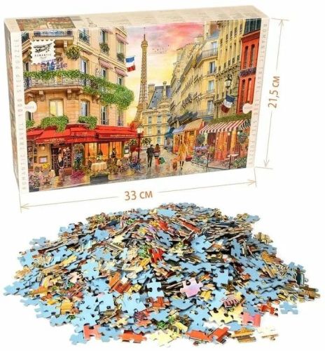 Пазлы 1000 деталей Step puzzle Париж Romantic Travel 79157 фото 4
