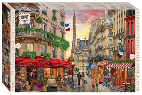 Пазлы 1000 деталей Step puzzle Париж Romantic Travel 79157 фото 2
