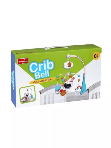 Мобиль на кроватку со светом и звуком Crib Bell 6637 фото 3