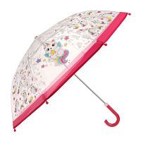 Зонт детский Кэттикорн прозрачный, 48 см