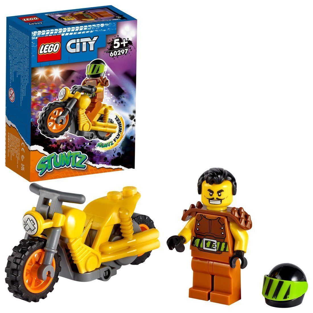 Констр-р LEGO CITY Разрушительный трюковый мотоцикл