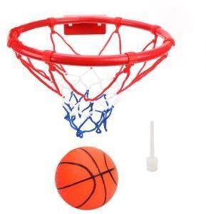 Набор для игры в баскетбол Профи, кольцо металл 22 см, мяч, игла для насоса, крепление