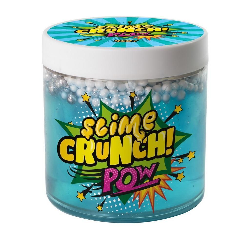 Набор для экспериментов Slime Crunch-slime Pow слайм с ароматом конфет и фруктов 450 гр