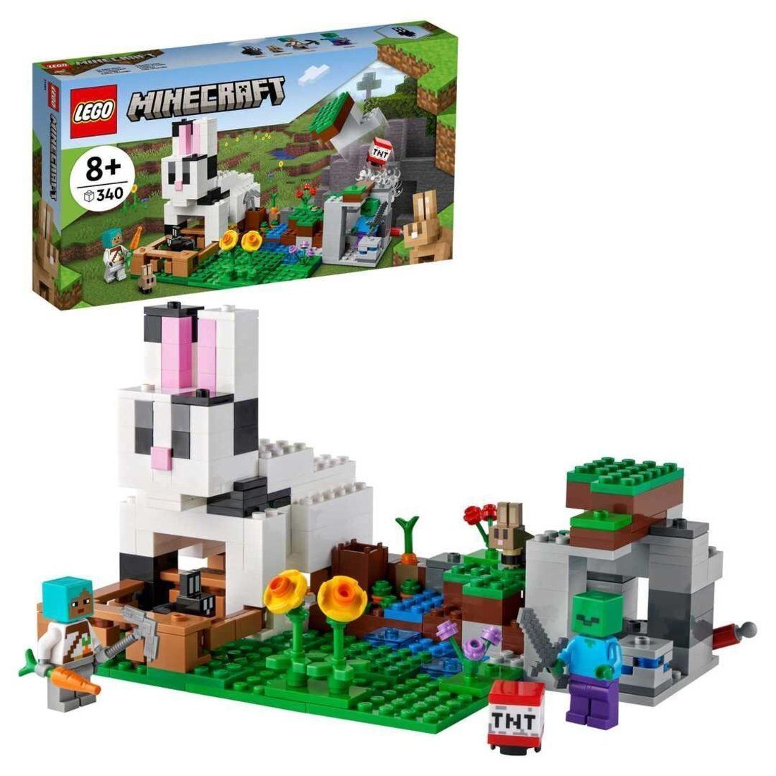 Констр-р LEGO Minecraft Кроличье ранчо