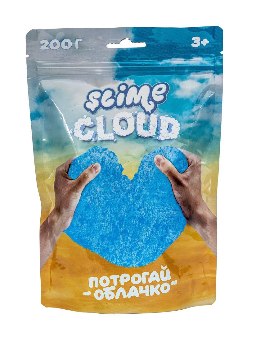 Cloud-slime Голубое небо с ароматом тропик, 200 г