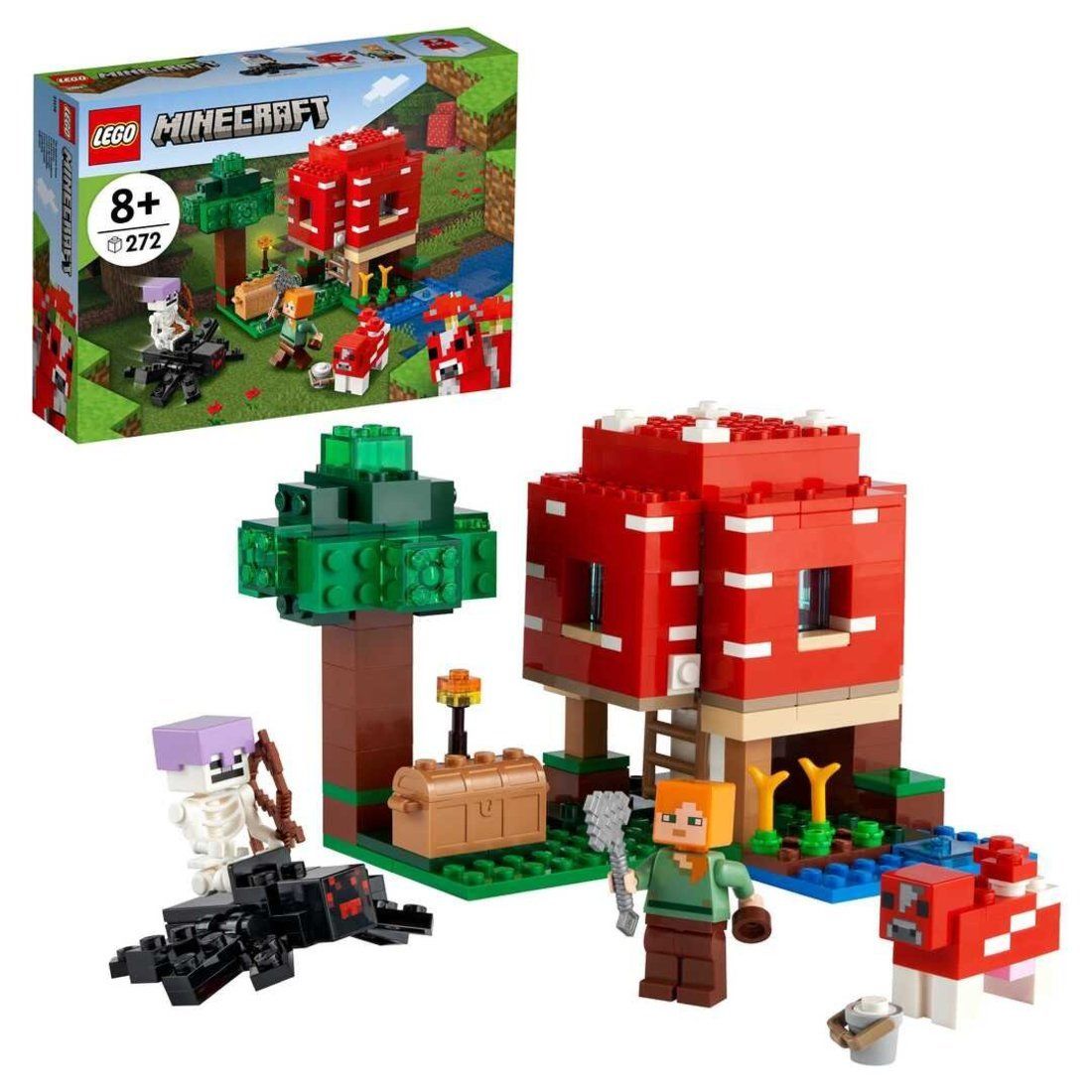 Констр-р LEGO Minecraft Грибной дом