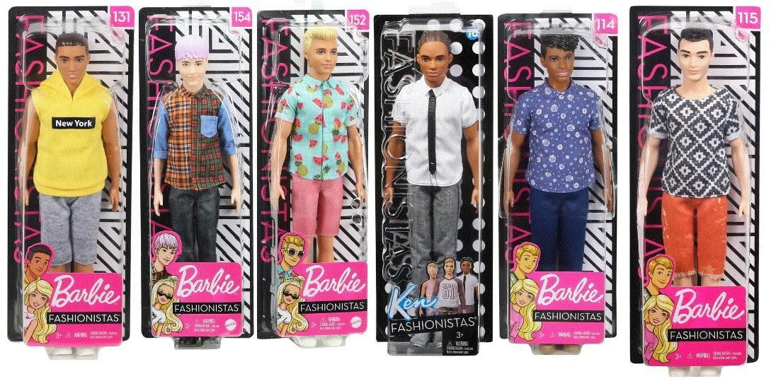 Кукла Mattel Barbie Ken Игра с модой