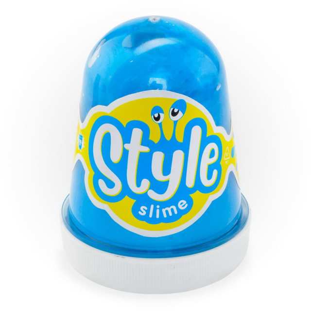 Слайм LORI Style Slime "Голубой с ароматом тутти-фрутти", 130мл