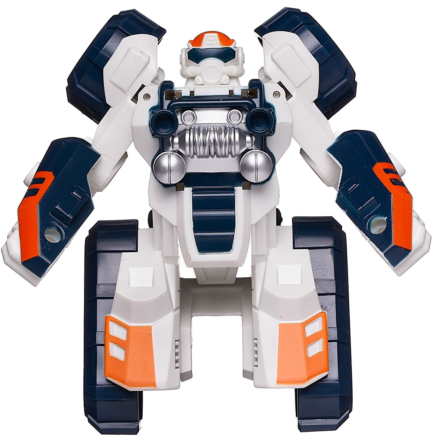 Игровой набор Junfa Космические баталии бластер с 6 мягкими пулями и робот-трансформер