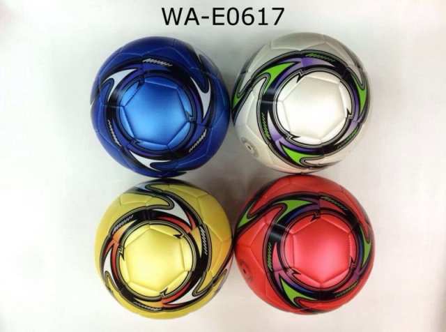 Футбольный мяч Junfa 22-23 см, 4 цвета