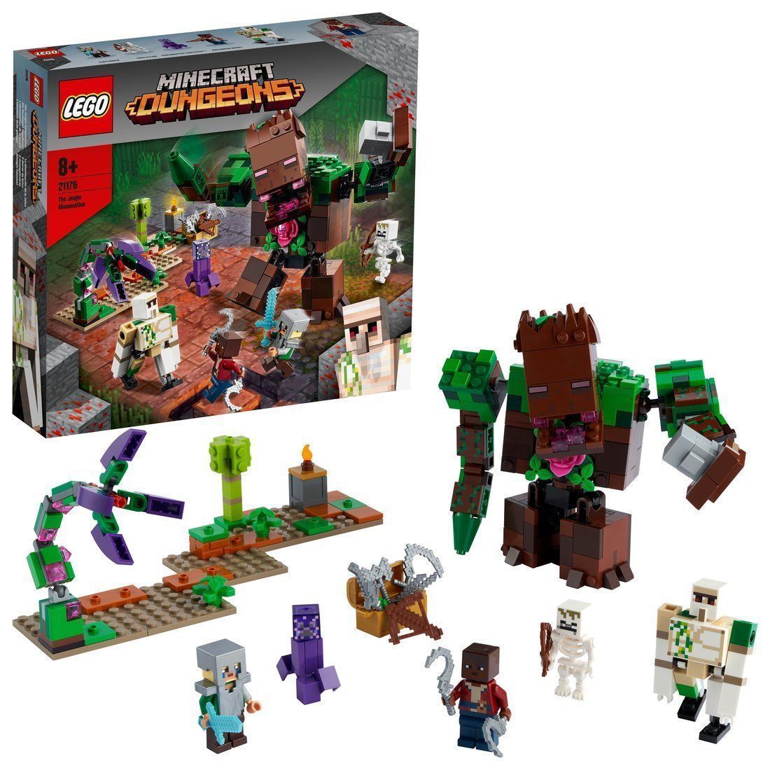 Констр-р LEGO Minecraft Мерзость из джунглей