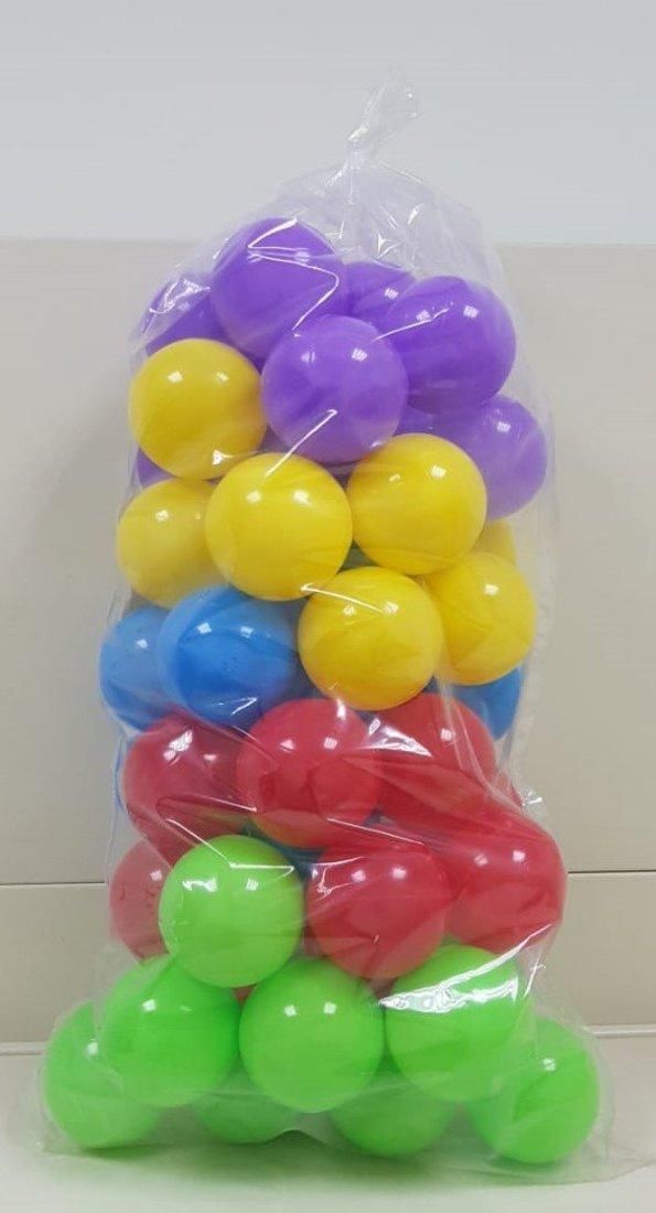 Шарики для сухих бассейнов Кассон 50 шт, 7 см (3-453) разноцветный