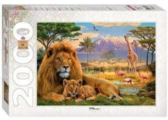 пазлы 2000 лев Пазлы 2000 Лев