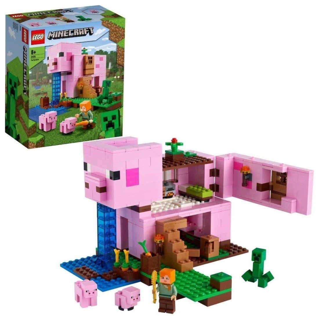 Констр-р LEGO Minecraft Дом-свинья