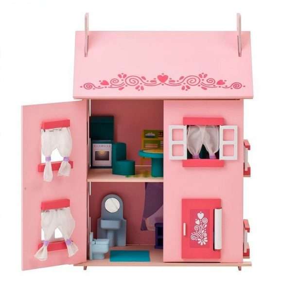 Кукольный домик Paremo Милана, для кукол до 15 см (15 предметов мебели)