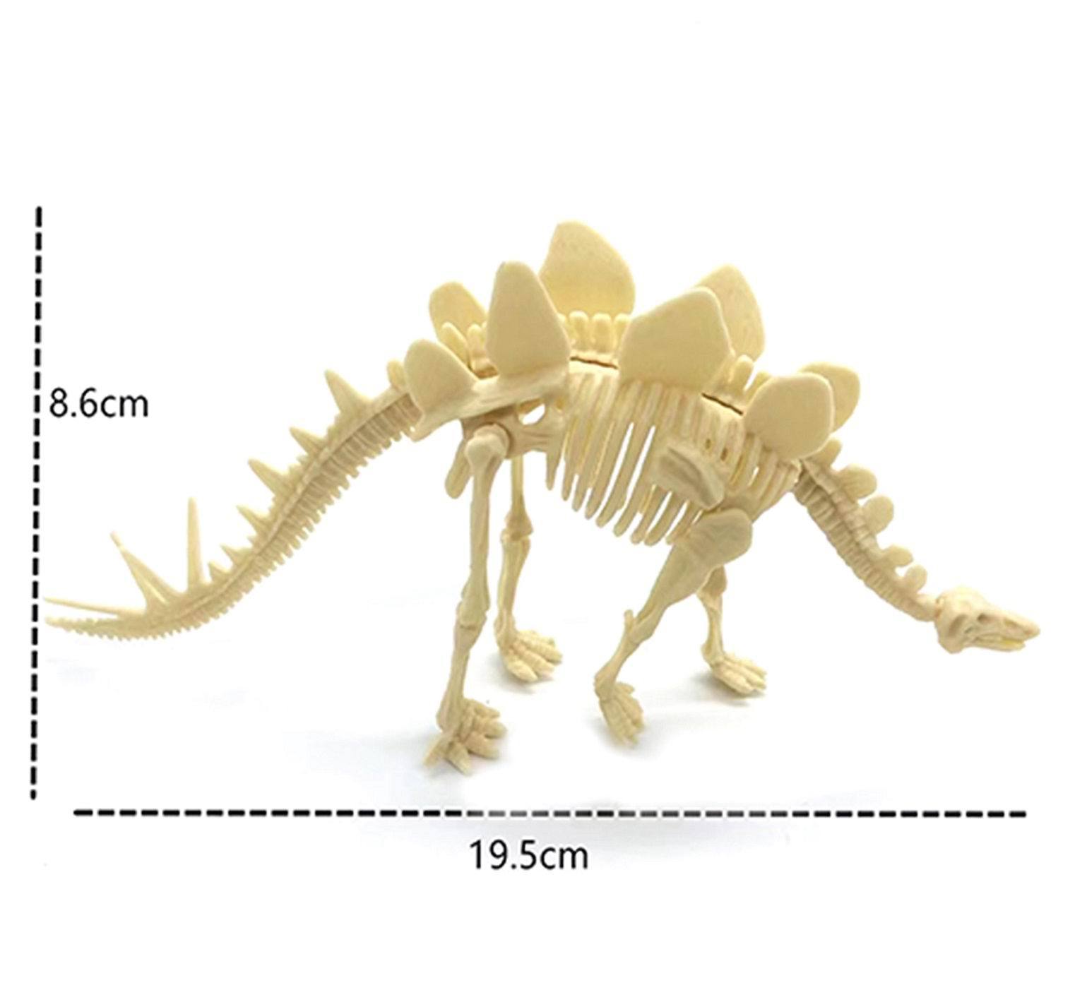 Набор для опытов Junfa Набор раскопок из гипса Динозавр Стегозавр