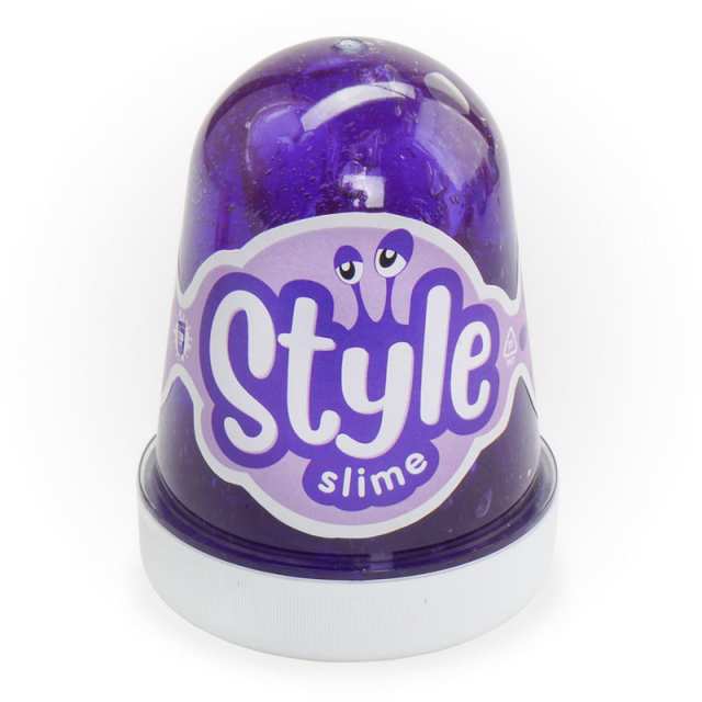 Слайм LORI Style Slime " Фиолетовый с ароматом вишни", 130мл