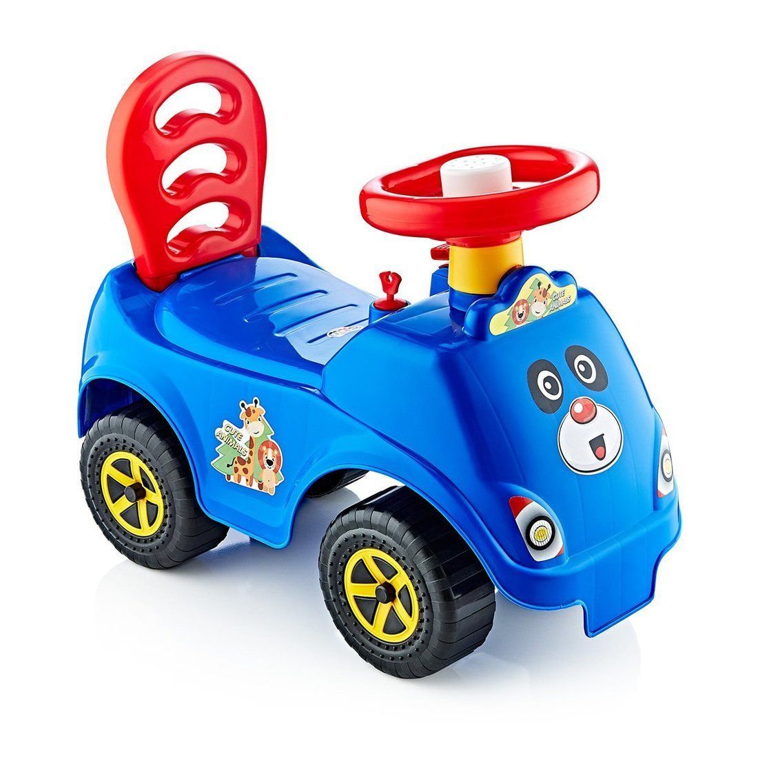 Машина-каталка Cool Riders Сафари, с клаксоном, синяя