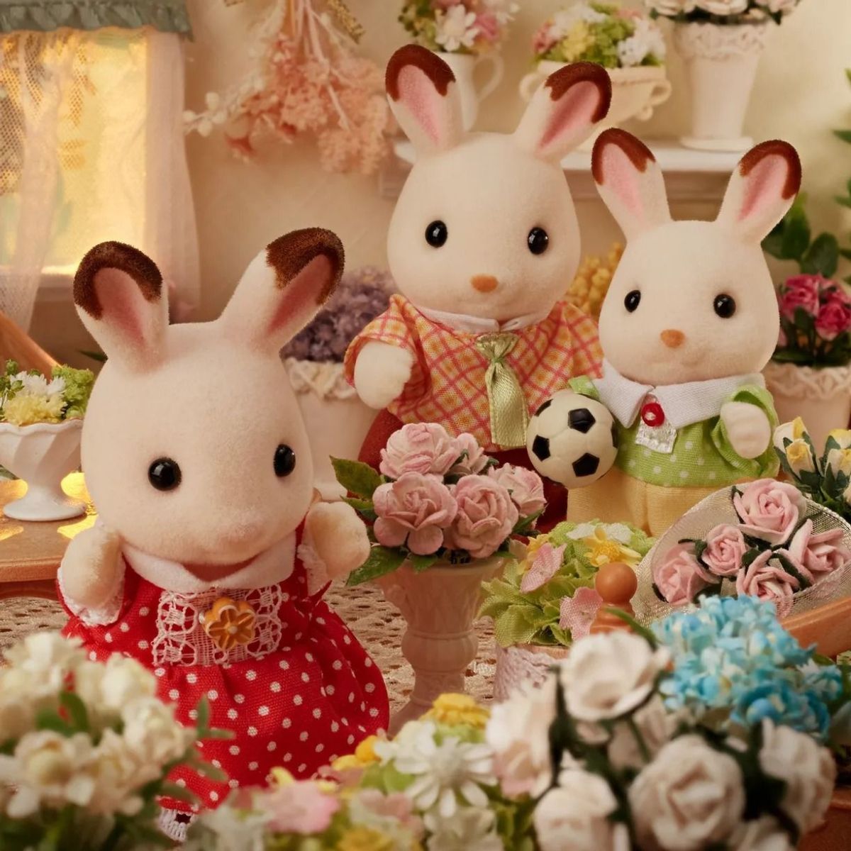 Набор Семейство шоколадных кроликов