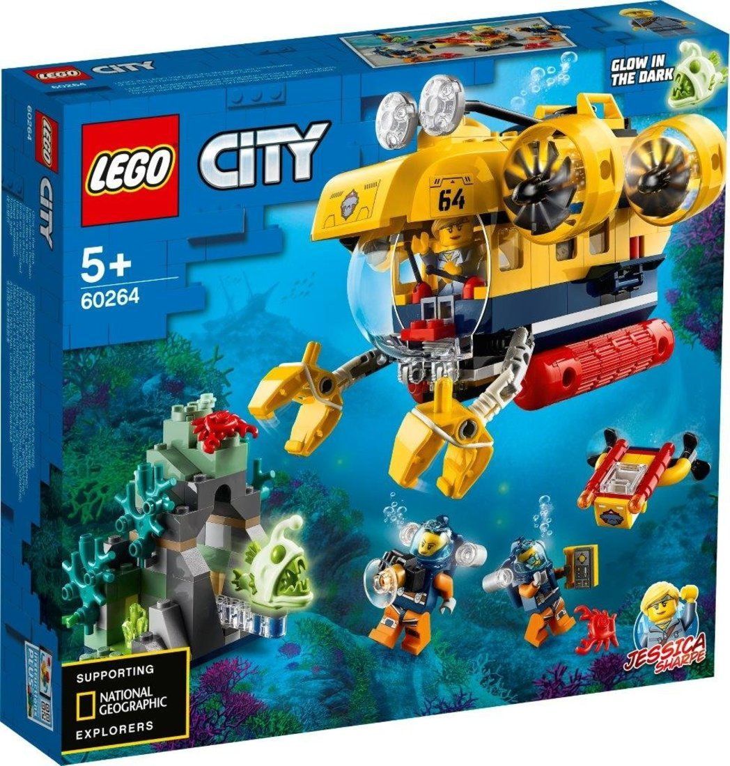 Констр-р LEGO City Oceans Океан: исследовательская подводная лодка