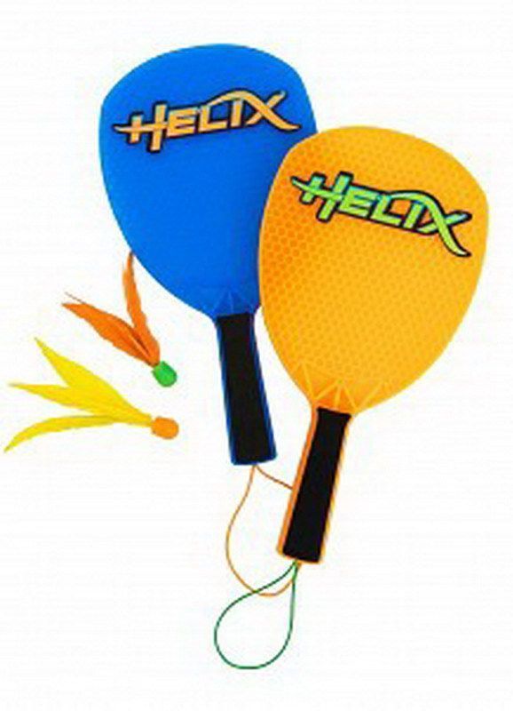 Бадминтон YULU Helix Fun, в наборе: 2 ракетки, 2 волана