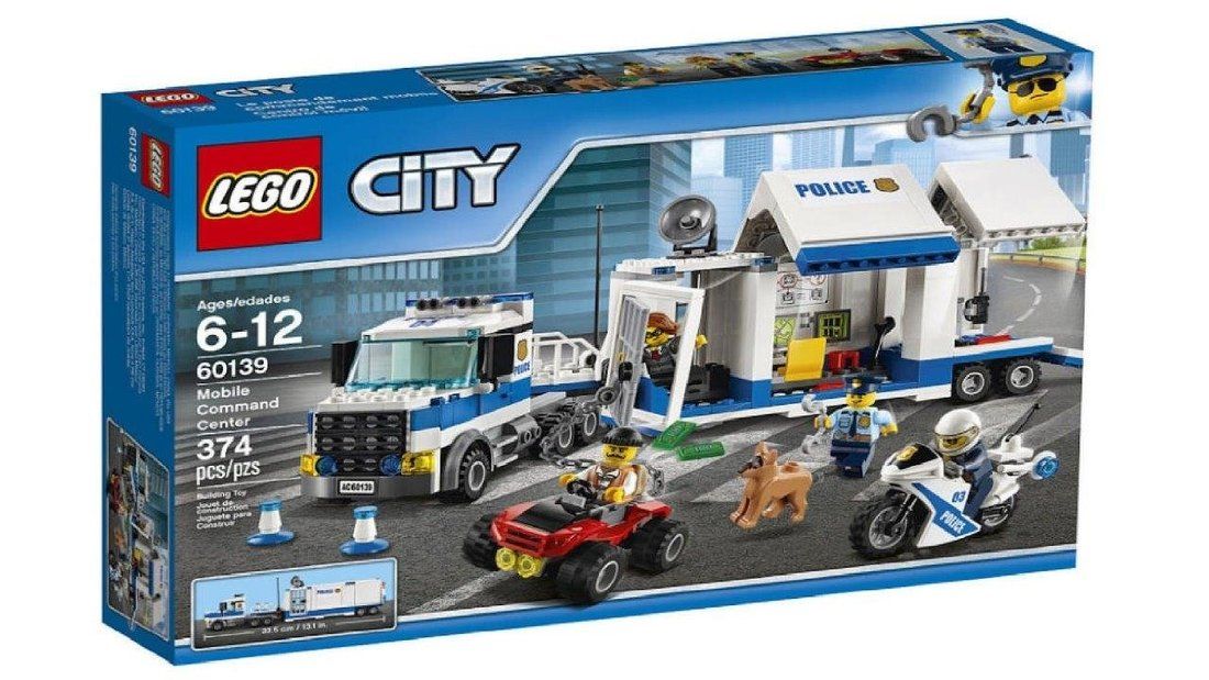 Констр-р LEGO City Police Мобильный командный центр