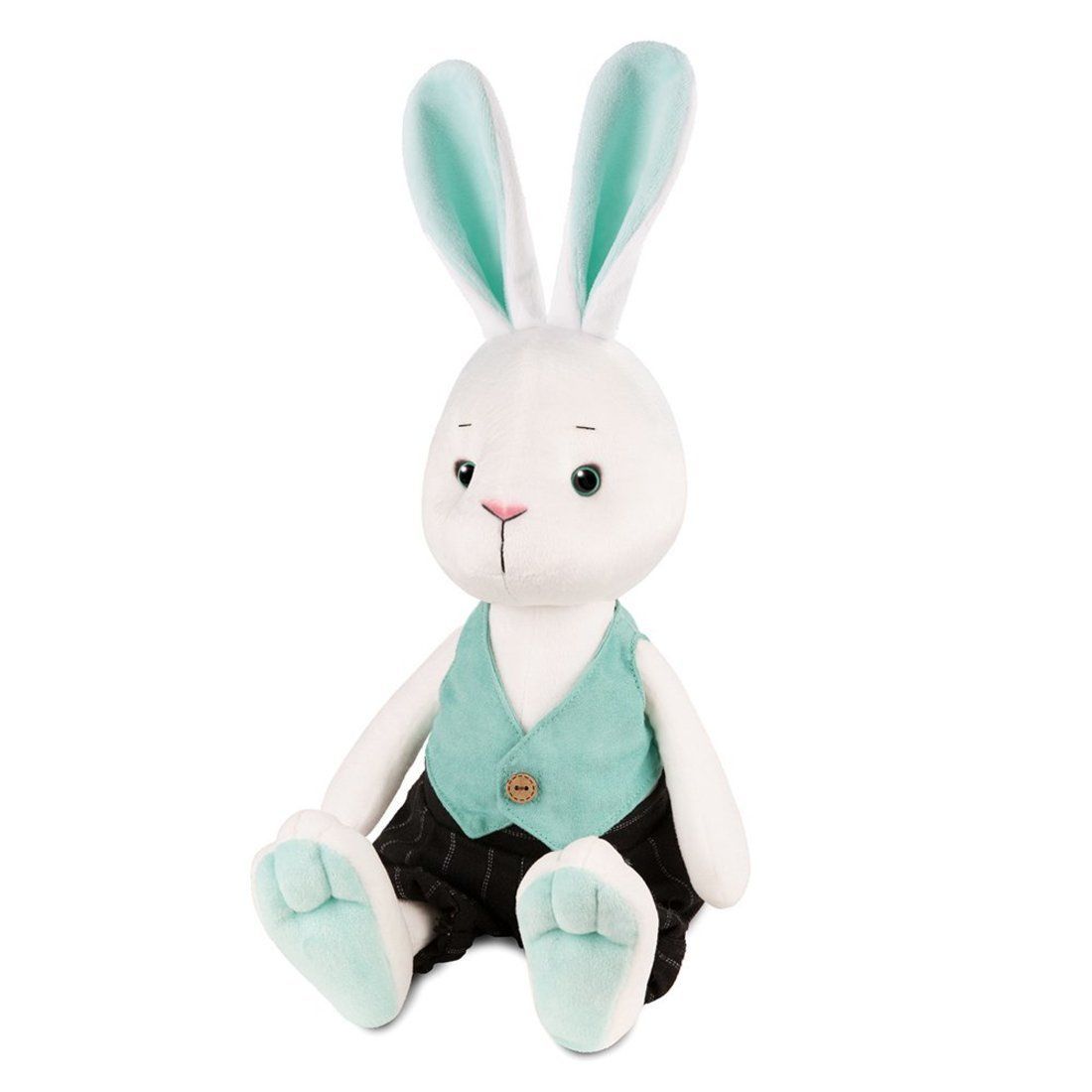 Мягкая игрушка Кролик Тони в жилетке и штанах 20 см