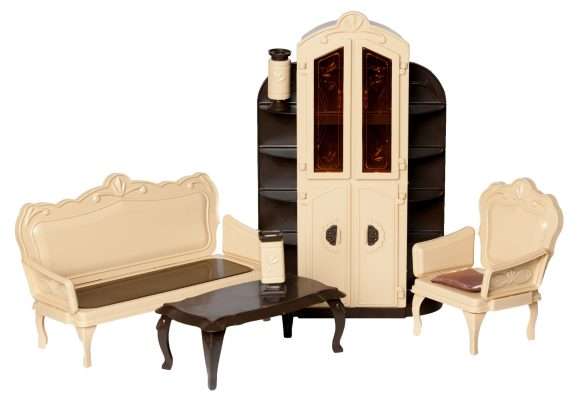 ОГОНЁК Набор мебели для гостиной Коллекция С-1299 бежевый/коричневый