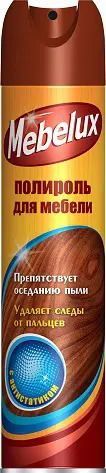 mebelux полироль для мебели с антистатиком 300 см3 Mebelux Полироль для мебели с антистатиком 300 см3