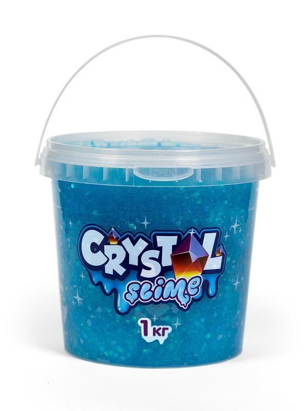 Слайм Slime Crystal голубой, 1 кг