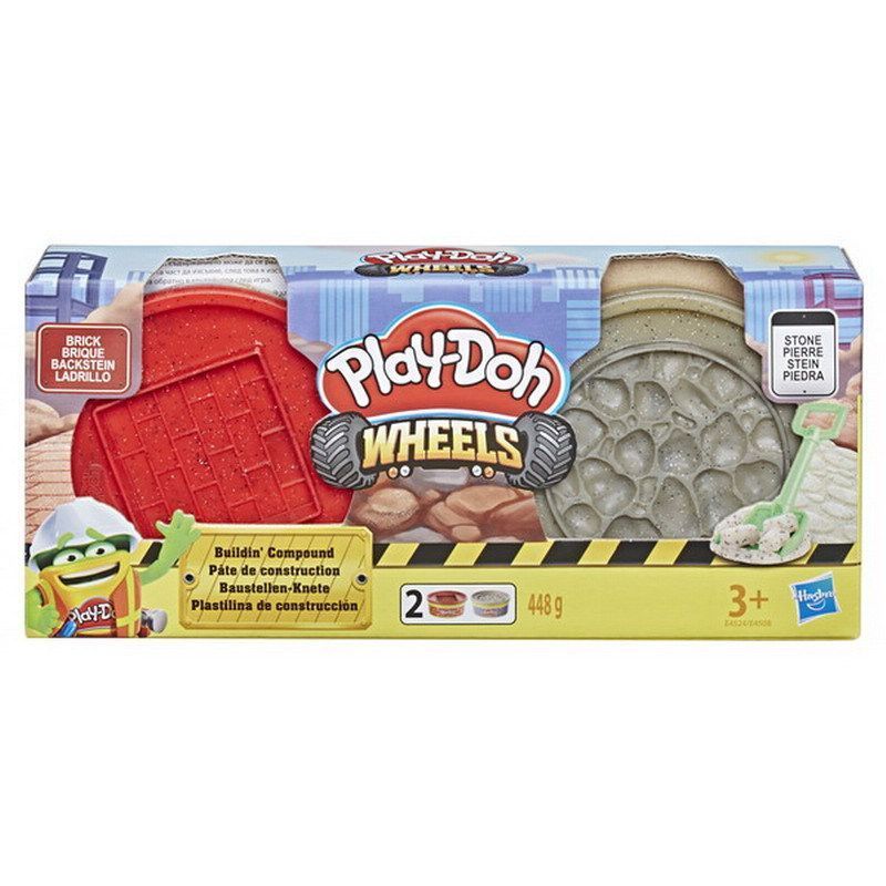 Набор для творчества Hasbro Play-Doh Wheels Специальная масса для лепки 2 вида