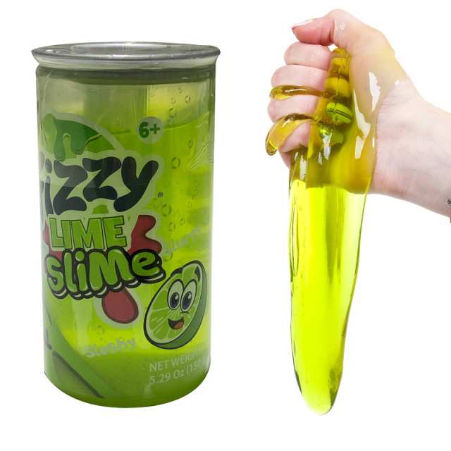 Слайм Junfa "Fizzy Lime Slime" Газировка, цвет салатовый