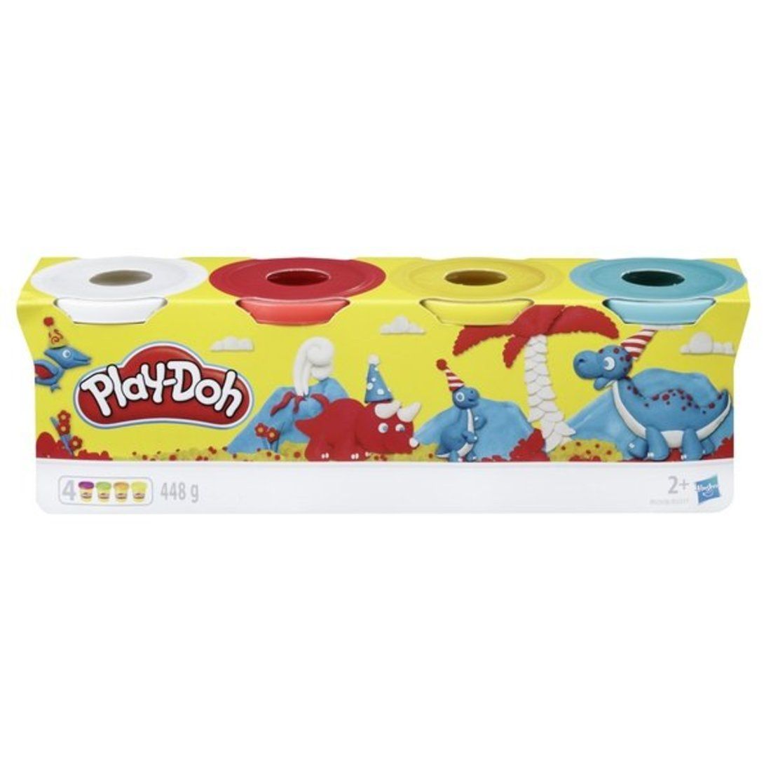 Игр. набор Play-Doh масса д.лепки 4 бан. в ассор.