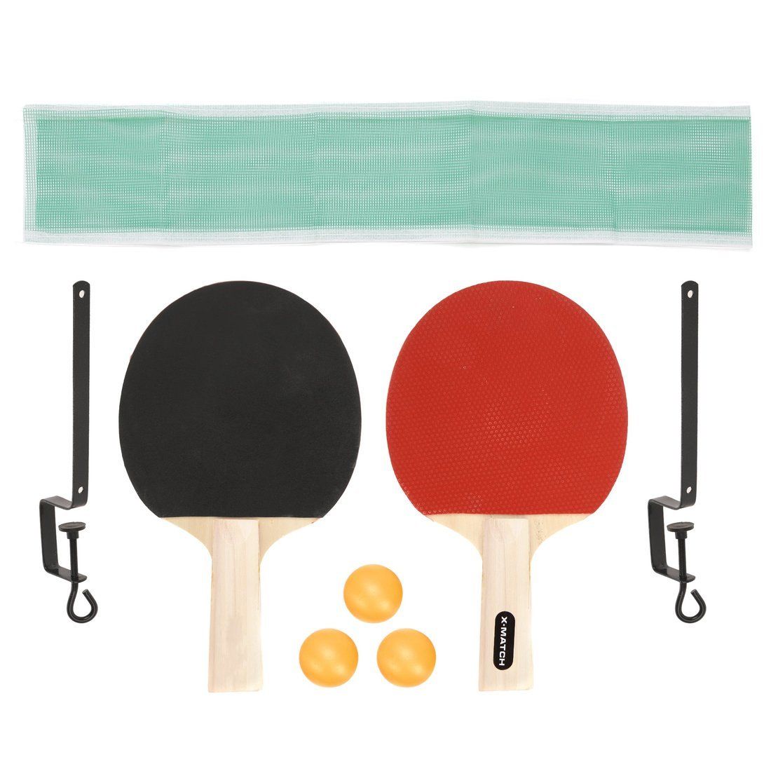 Набор для  наст.тенниса, комлектность 2 ракетки 5 мм., 3 шарика,  сетка